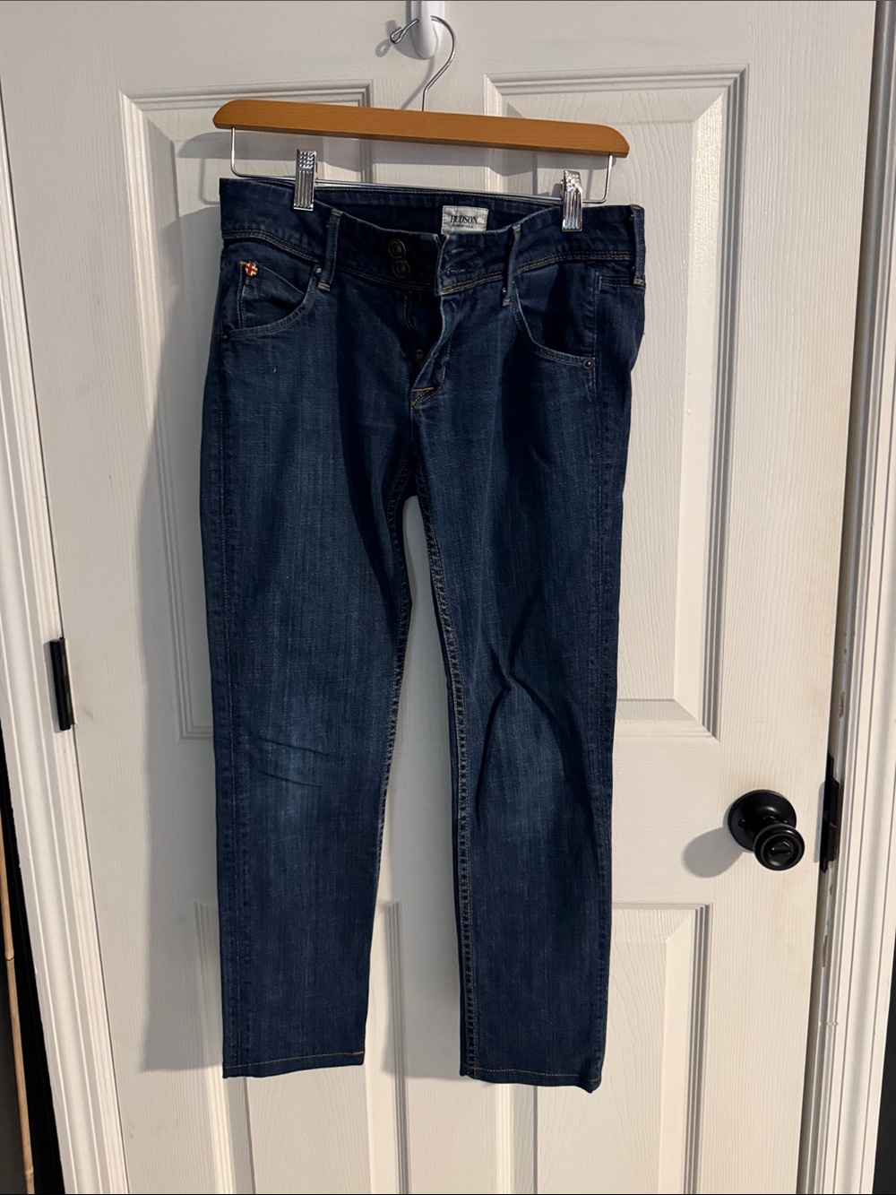Hudson Jeans Women's Skinny in Dark Indigo 26x25.5